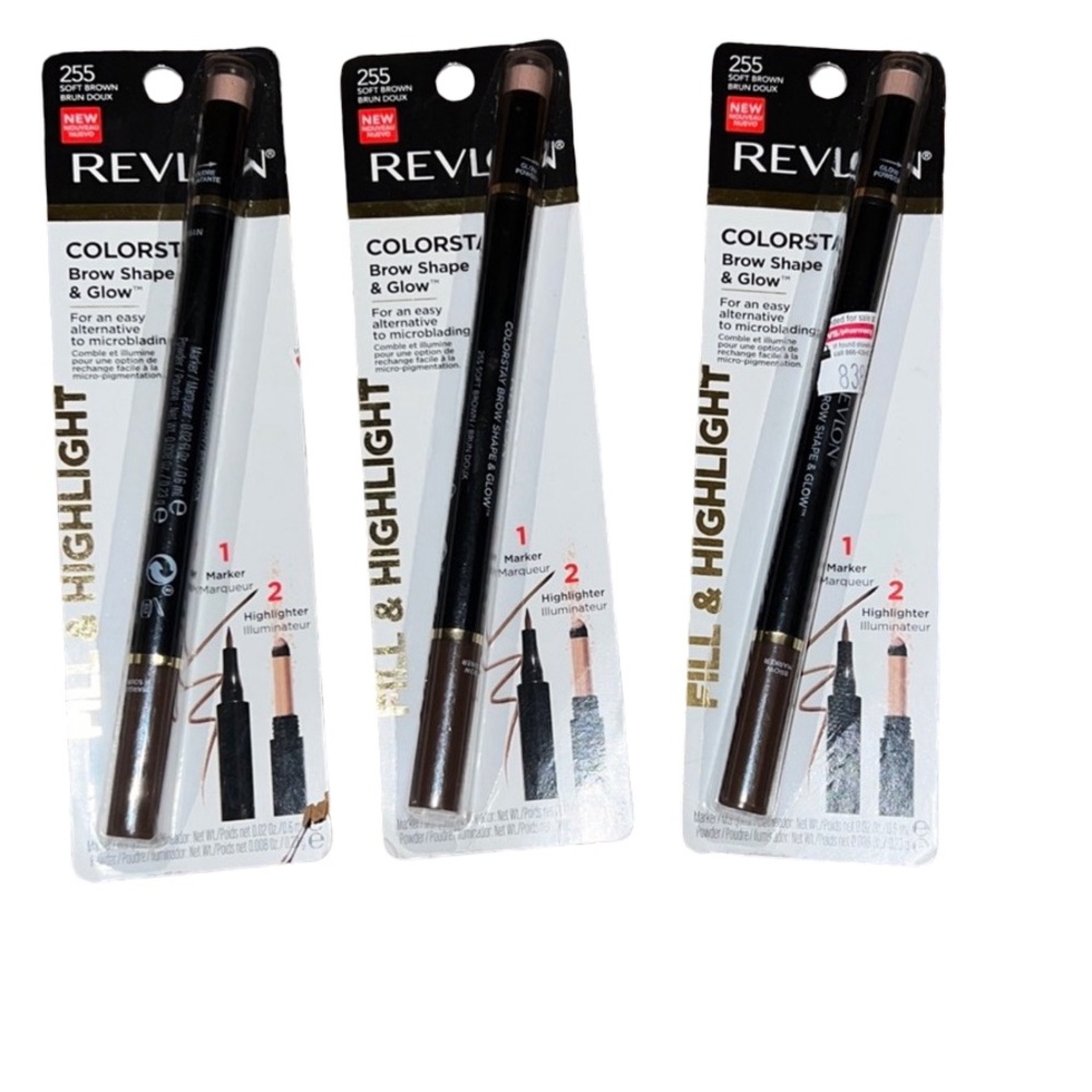 Revlon ColorStay Brow Duo with Highlighter#255 Soft Briwn